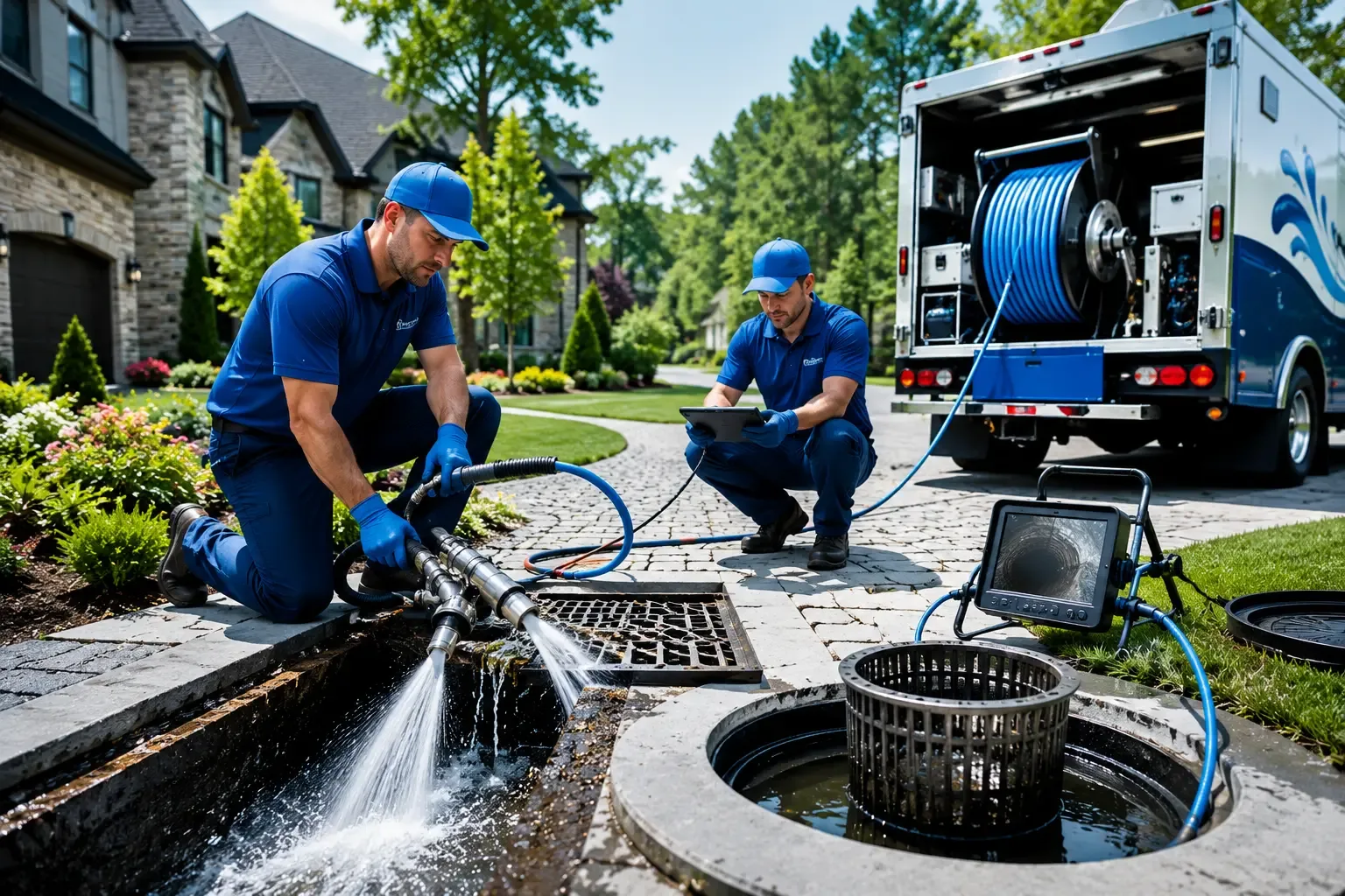 Local outdoor drain cleaning professionals in Hillsdale, IL